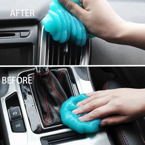 This Gel Pulls Years of Hidden Dust Out of Your Car 😳