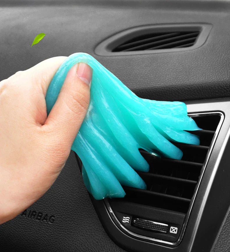 This Gel Pulls Years of Hidden Dust Out of Your Car 😳